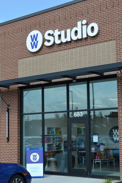 Columbus Ohio Usa Juli 2019 Weight Watchers Studio Avlägsna Platser — Stockfoto