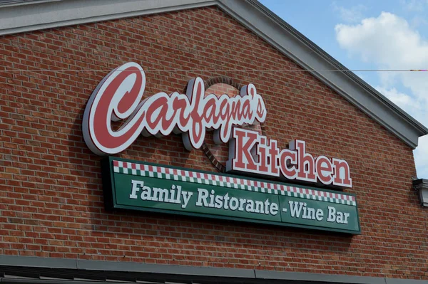 Columbus Ohio Estados Unidos Julio 2019 Carfagna Una Cadena Restaurantes — Foto de Stock