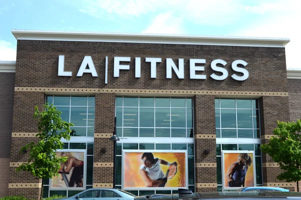 Cuyahoga Falls Ohio Usa Május 2019 Fitness Egy Magántulajdonban Lévő — Stock Fotó