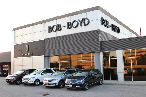 Dublin Ohio Julho 2020Bob Boyd Lincoln Car Dealership — Fotografia de Stock
