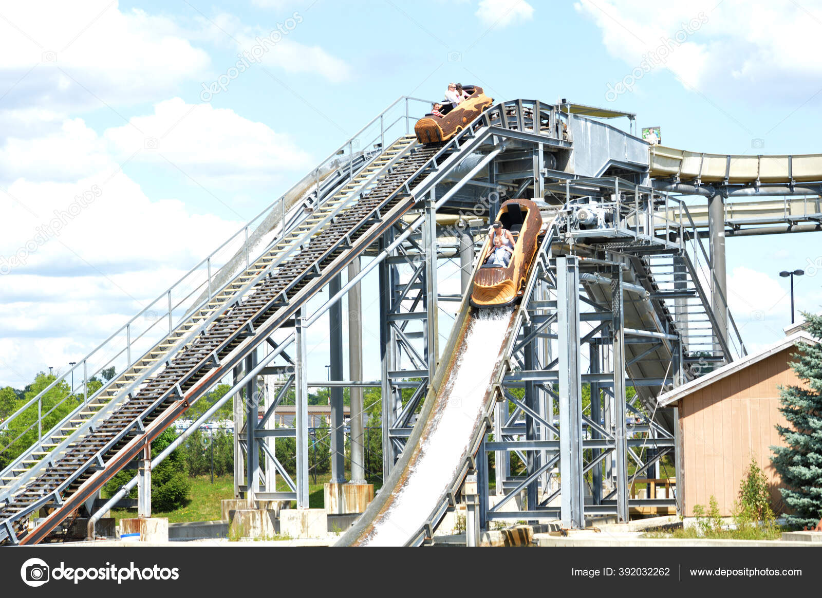 log flume free log flume free