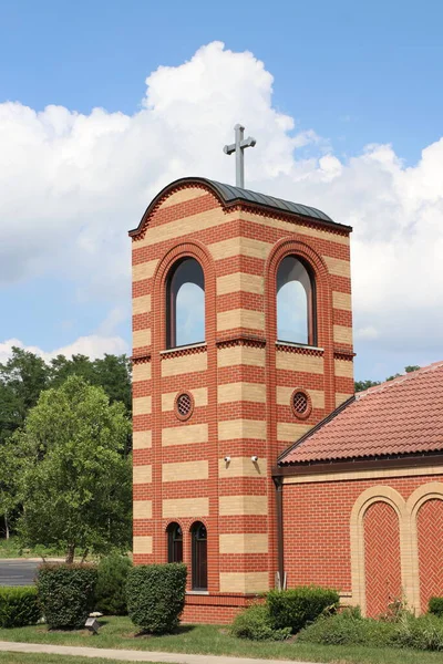 Columbus Ohio Juli 2020 Makedonsk Ortodoxa Katedralen — Stockfoto