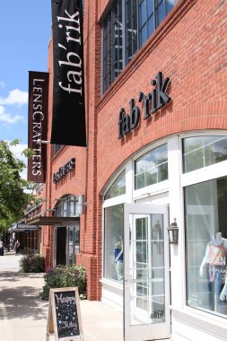 Columbus, Ohio 5 Ağustos 2020 Fab 'rik moda butiği..