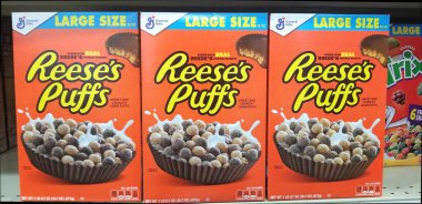Columbus, Ohio 5 Ağustos 2020 Reese 's Puffs Cereal