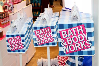 Columbus, Ohio 16 Ağustos 2020 Bath & Body Works Alışveriş Torbası.