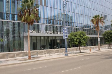 Long Beach, CA Eylül 12, 2020 Long Beach İdari Ofisi