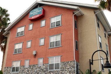 Manhattan Plajı CA Eylül 12, 2020 Marriott Towne Place Suitleri.