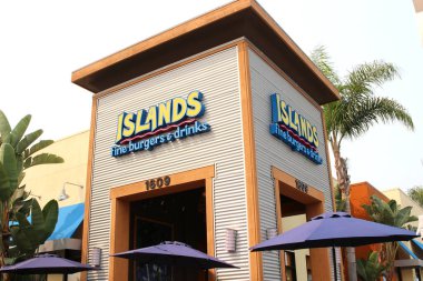 Redondo Plajı CA Eylül 12, 2020 Ada Burger ve İçkileri