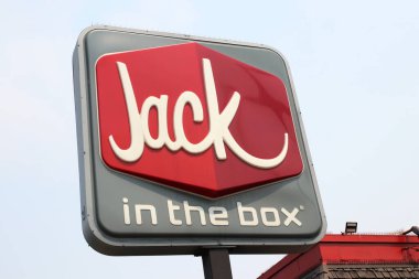 Redondo Plajı CA Eylül 12, 2020 Kutu Restoranında Jack