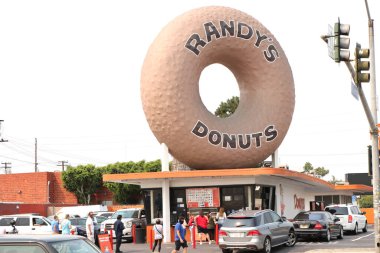 Los Angeles CA 12 Eylül 2020 Iconic Randy 'nin Çörek Dükkanı