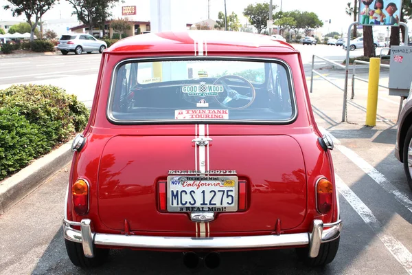 Redondo Beach Sept 2020 Vintage Mini Cooper — Stock Photo, Image