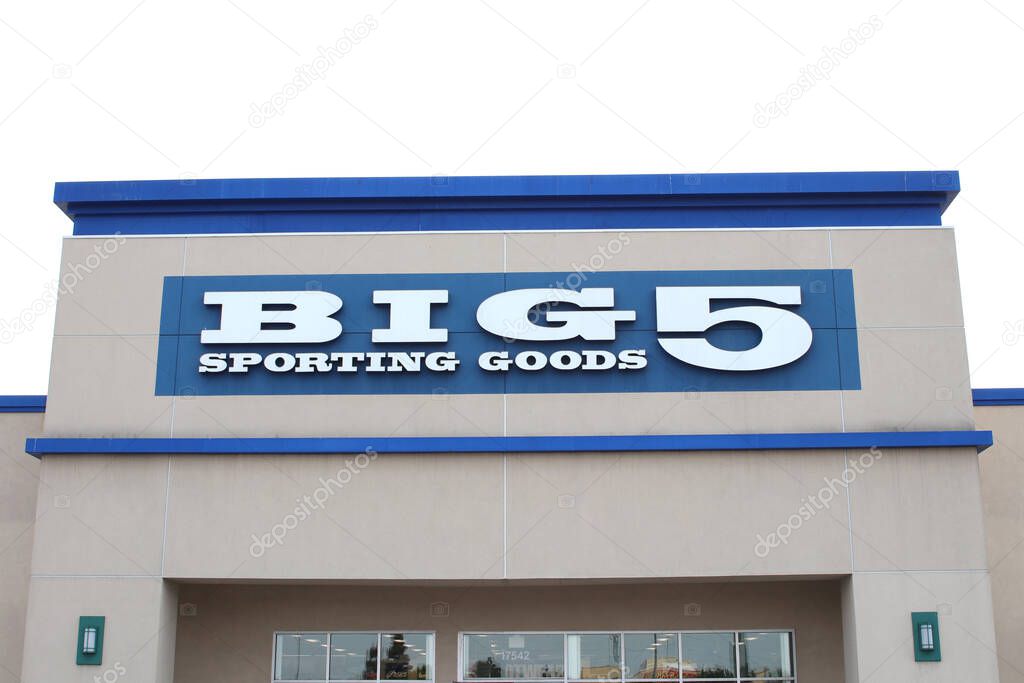 Redondo Beach CA Sept 12, 2020Big 5 Sporting Goods Store