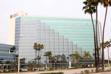 Long Beach CA Eylül 12, 2020 Hyatt Regency Oteli.