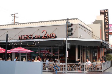 Long Beach CA Eylül 12, 2020 Nick 's 2. Restoran..