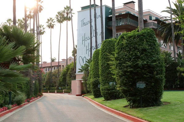 2020年9月14日 加州贝弗利山Iconic Beverly Hills酒店 — 图库照片