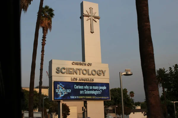 好莱坞Ca9月15日 2020年科学论派教堂 — 图库照片
