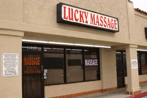 Gardena Sept 2020 Lucky Massage Parlor — Foto de Stock