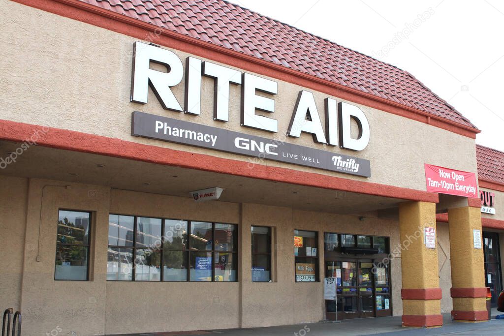 Los Angeles, CA  Sept 15,2020Rite Aid Pharmacy Stores