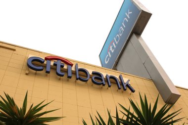 Gardena, CA 12 Eylül 2020 Citibank Şube Ofisi
