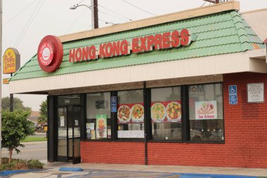 Gardena, CA Eylül 14, 2020 Hong Kong Express Restoranı