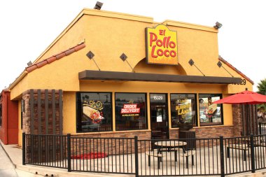 Gardena, CA Sept, 14, 2020 El Pollo Loco Tavuk Restoranı