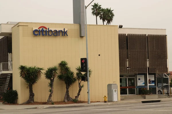 Gardena September 2020 Citibank Branch Office — 图库照片