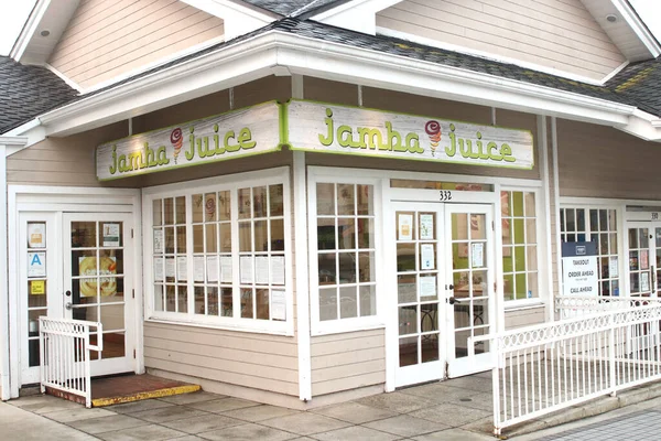 Manhattan Beach Septiembre 2020 Jamba Juice Beverage Shop — Foto de Stock