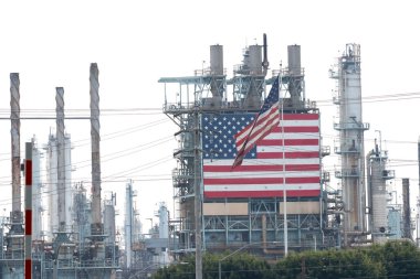 Carson, CA Eylül 14, 2020 Maraton Petrol Rafineri.