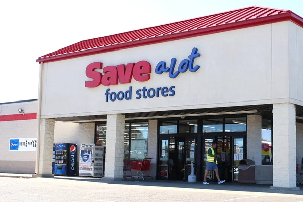 Lancaster Ohio Október 2020 Lot Food Store — Stock Fotó