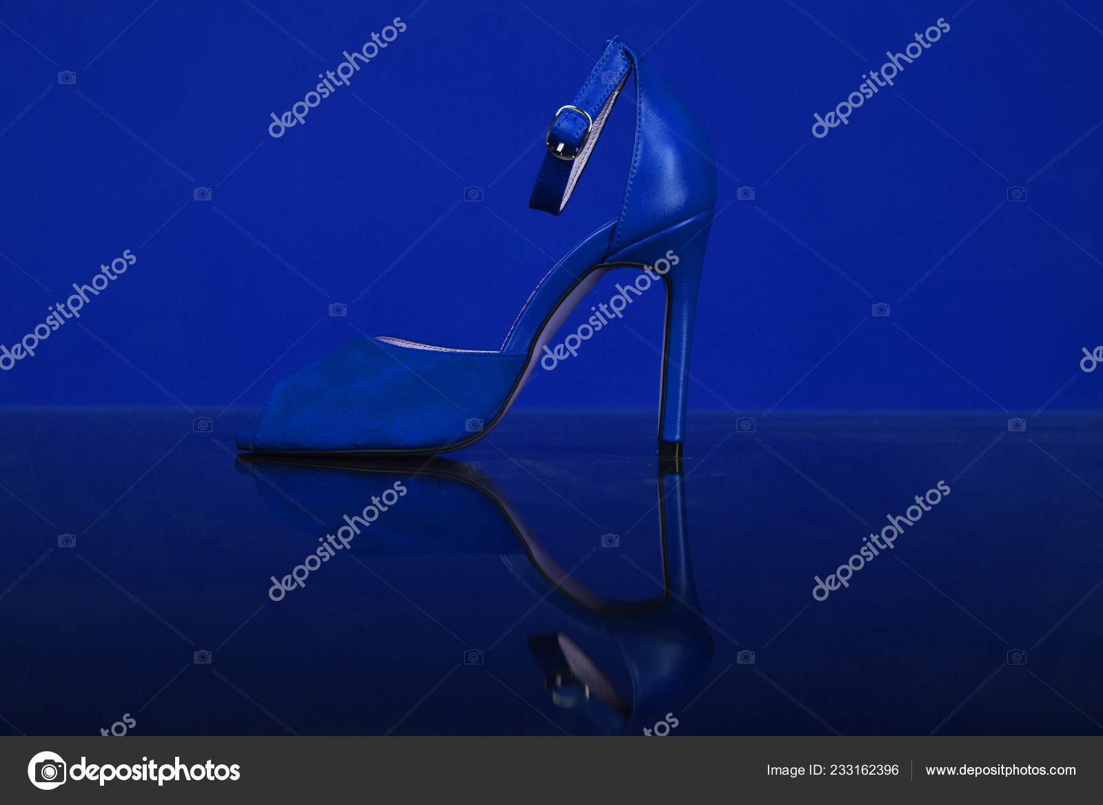 blue womens shoes heels