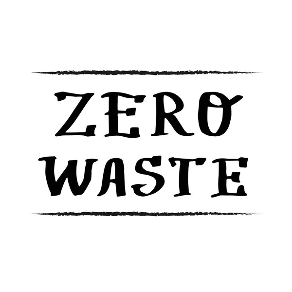 可愛い手紙の引用 Zero Waste — ストック写真