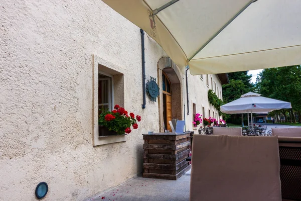 Parktaki rahat restoran.