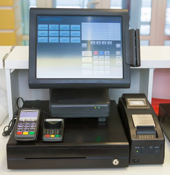 caja registradora, objeto, parte de la cocina, algunos cafés y