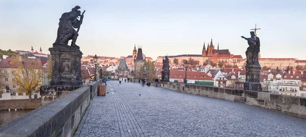 Prag Stadtansichten Ausflüge Reisen Stadtbild Brücken Straßen Historische Sehenswürdigkeiten — Stockfoto