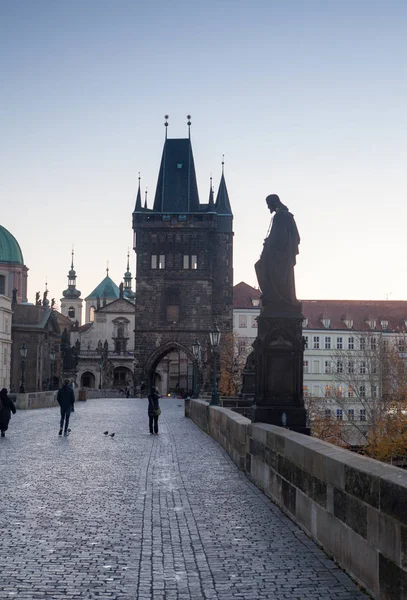 Prague, vue sur la ville, excursions, voyage, paysage urbain — Photo