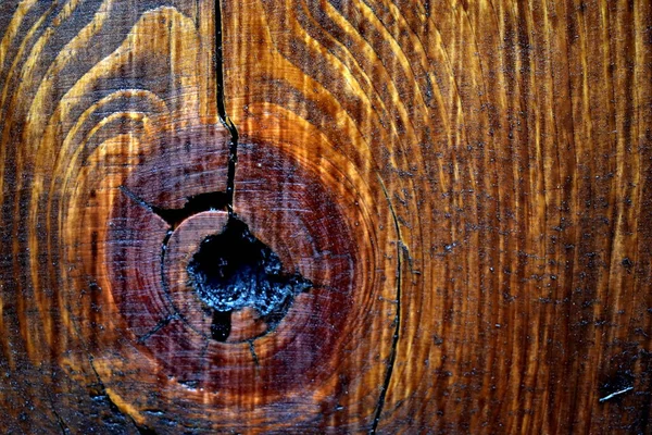 Schutzimprägnierung Der Oberfläche Einer Holzplatte — Stockfoto