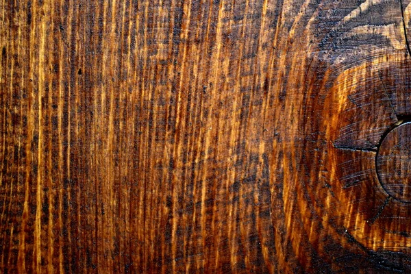 Schutzimprägnierung Der Oberfläche Einer Holzplatte — Stockfoto