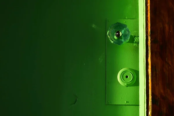 Front Door Transparent Door Handle — Stock Photo, Image