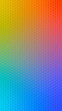 Mobil aygıtlar için soyut çok renkli altıgen desen 