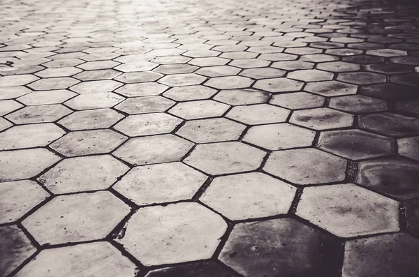 Çimento Blok Octagon Şekil Yolu Veya Geçit — Stok fotoğraf
