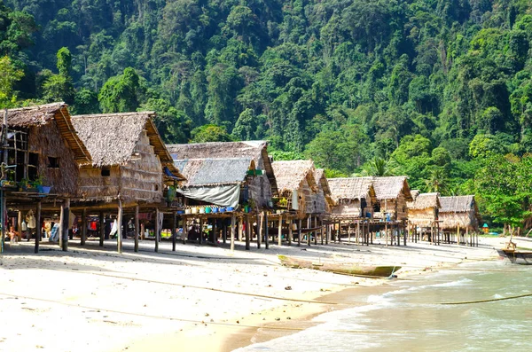 Pueblo Pescadores Moo Koh Surin — Foto de Stock