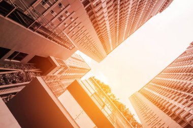 Apartman oda oturma alanı, vintage sesi