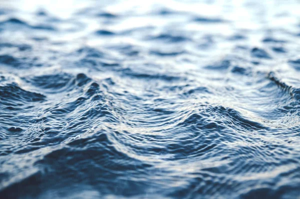 Фон Морских Волн Небольшая Глубина Резкости — стоковое фото