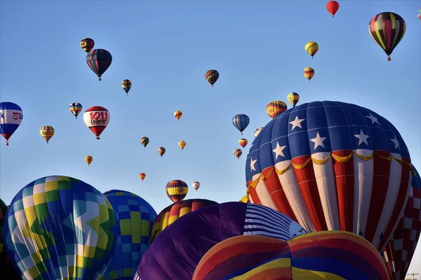 Festival Montgolfières Nouveau Mexique — Photo