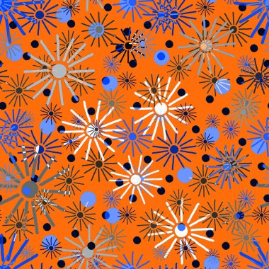 Parlak yıldızlı, soyut, kusursuz bir tatil düzeni. Her türlü tasarım için yaratıcı festival baskısı.