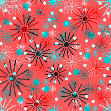 Parlak yıldızlı, soyut, kusursuz bir tatil düzeni. Her türlü tasarım için yaratıcı festival baskısı.