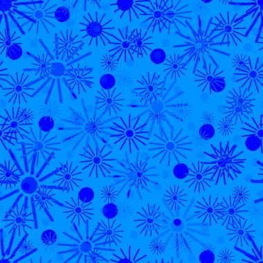 Parlak yıldızlı soyut selebrat kusursuz desen. Her türlü tasarım için şenlikli yaratıcı baskı. 