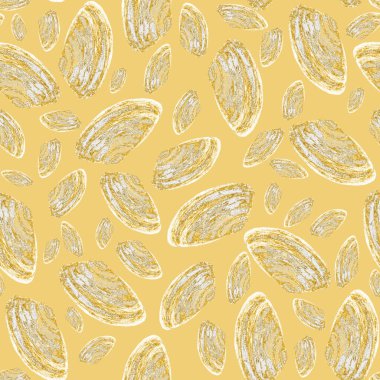 Deniz kabukları ile soyut suluboya desenleri. Güzel bir doğa geçmişi var. Herhangi bir tasarım için.