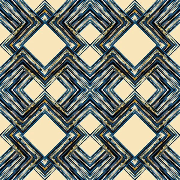 Αφηρημένη Ακουαρέλα Αδιάλειπτη Μοτίβο Zigzag Στοιχεία Τέχνη Γεωμετρικό Μοντέρνο Στυλ — Φωτογραφία Αρχείου