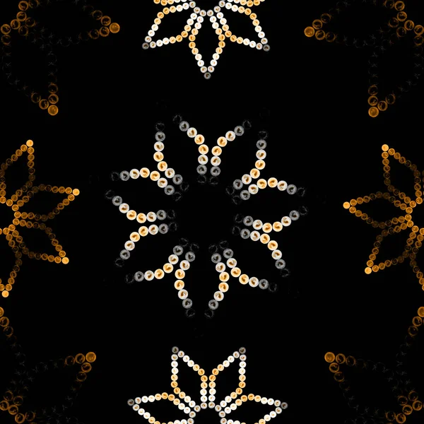 Abstract Selebrate Seamless Pattern Bright Stars Festive Creative Print Any — Stock Photo, Image